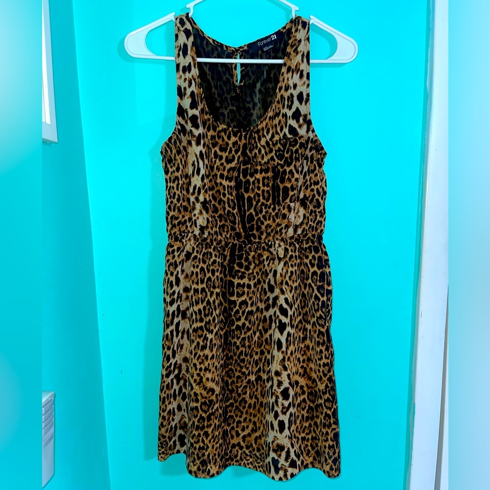 Forever 21 leopard print dress